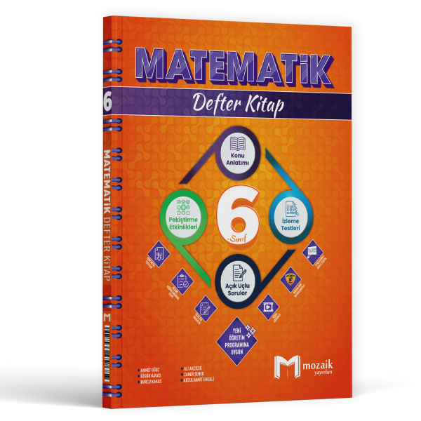 6.SINIF MOZAİK DEFTER MATEMATİK - 2025-26